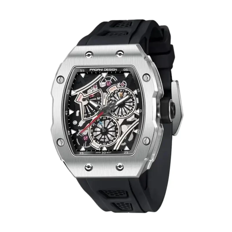 Pagani Design Multifunction Full Black Men's Watch- PD-YS012